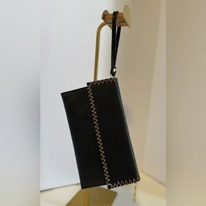 Danielle Nicole Clutch Black With Gold Accent